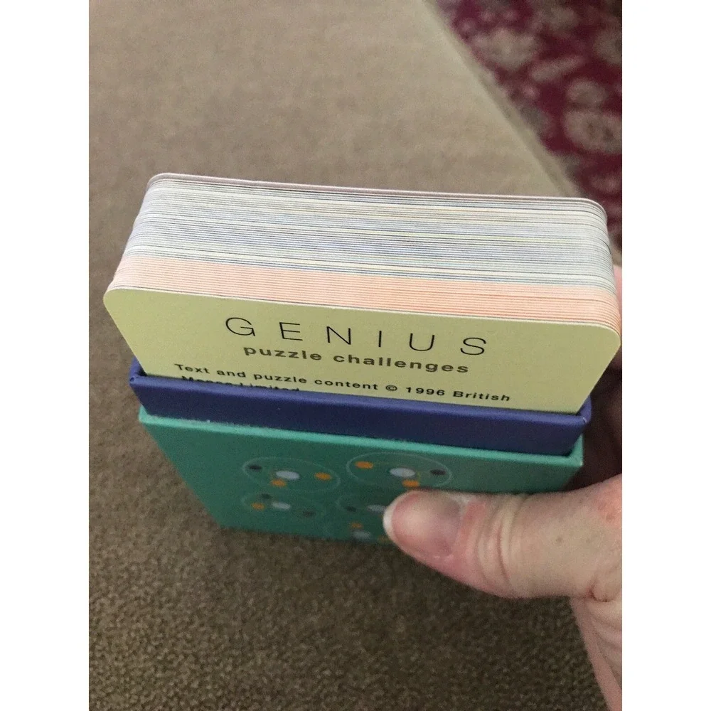 Genius Deck Cards 75 Puzzle Challenges (TD)